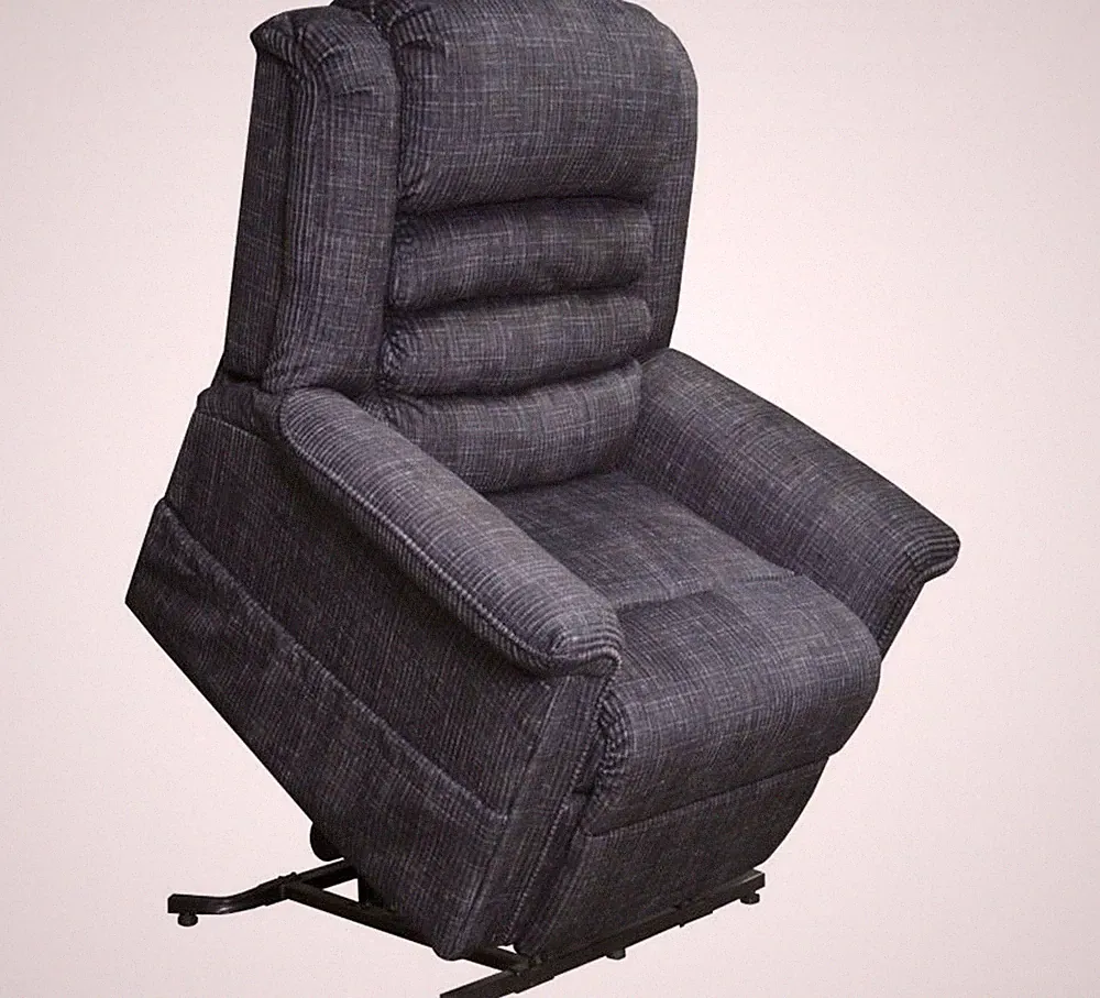 Catnapper Soother Power Lift Chair Full Lay-Out Chaise Recliner Massage Smoke